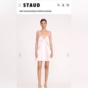 Staud mini Teagan dress